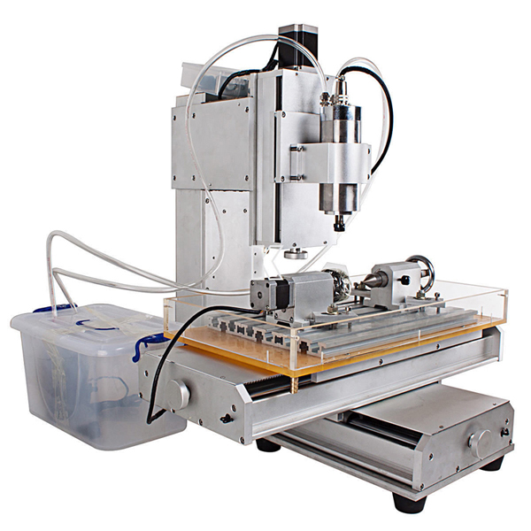 ChinaCNCzone Powerful HY6040 4 Axis Small CNC Router Machine for Wood