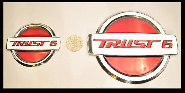 trust6 round decal