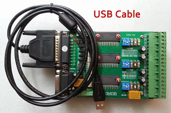 USB CNC To 25 Pins transfer cable