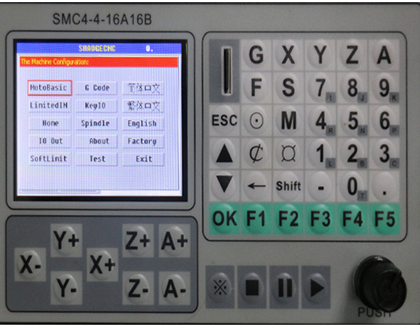 6090 CNC Router DSP Controller Interface