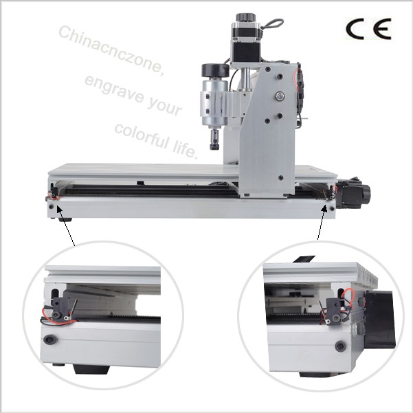 China Mini 4 Axis 3D CNC Router Wood Engraver Machine 6090 With