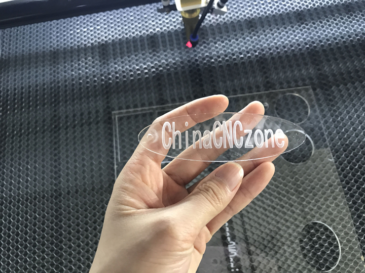 co2 laser engraving machine sample